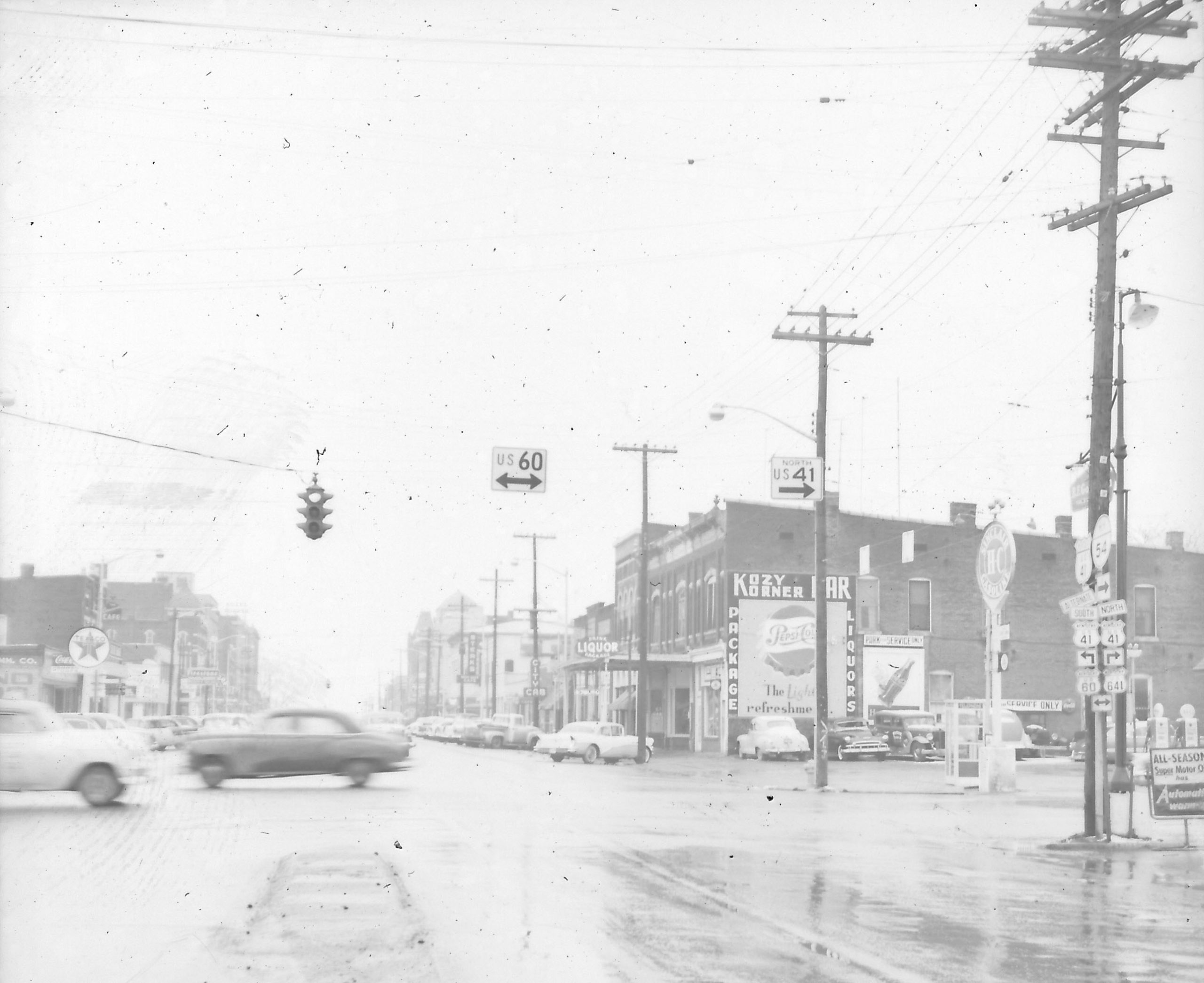 Second and Green Street Kozy Korner Bar Historic Henderson
