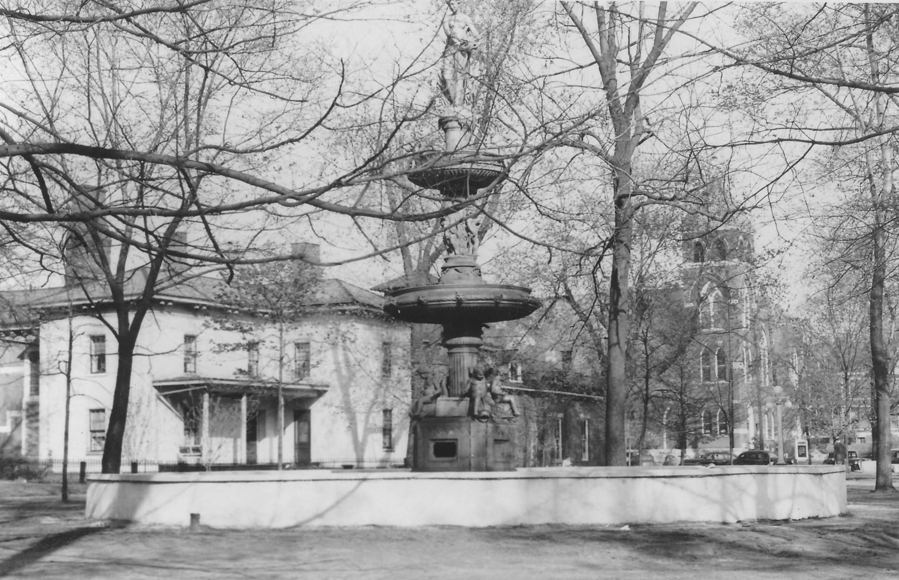 Central Park Fountain Historic Henderson