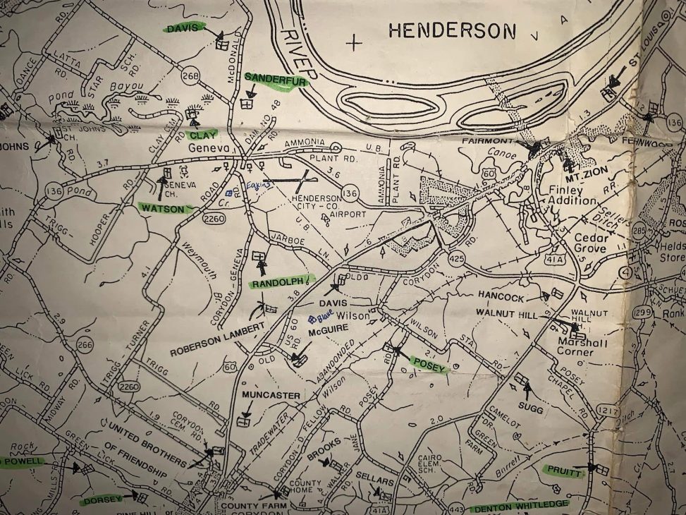 Cemetery Map – Historic Henderson
