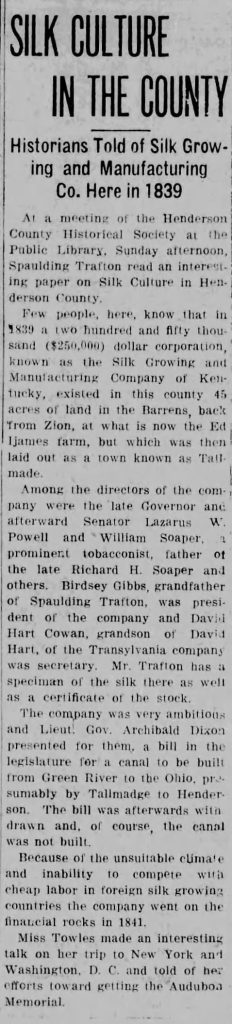 Henderson Morning Gleaner • Tue, Jan 28, 1930